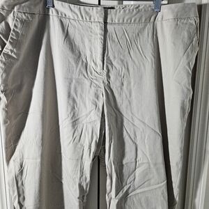 Lane Bryant Flat Front Kakhi Pants
